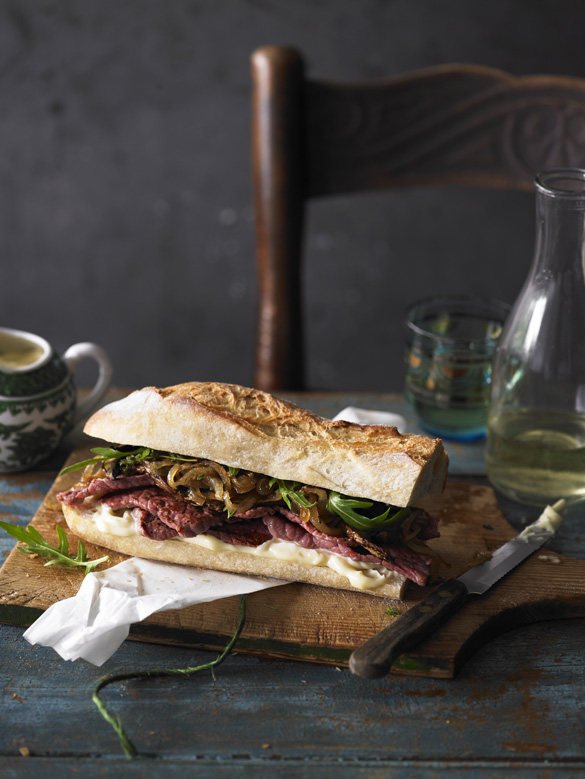 GOURMET STEAK SANDWICH