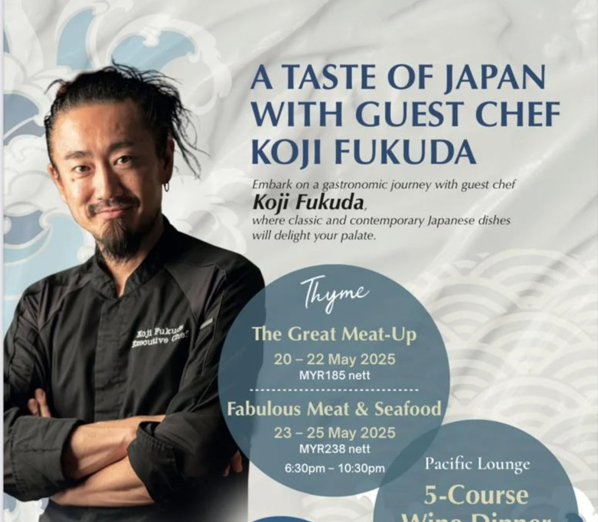 Cita Rasa Jepun Bersama Chef Jemputan Koji Fukuda