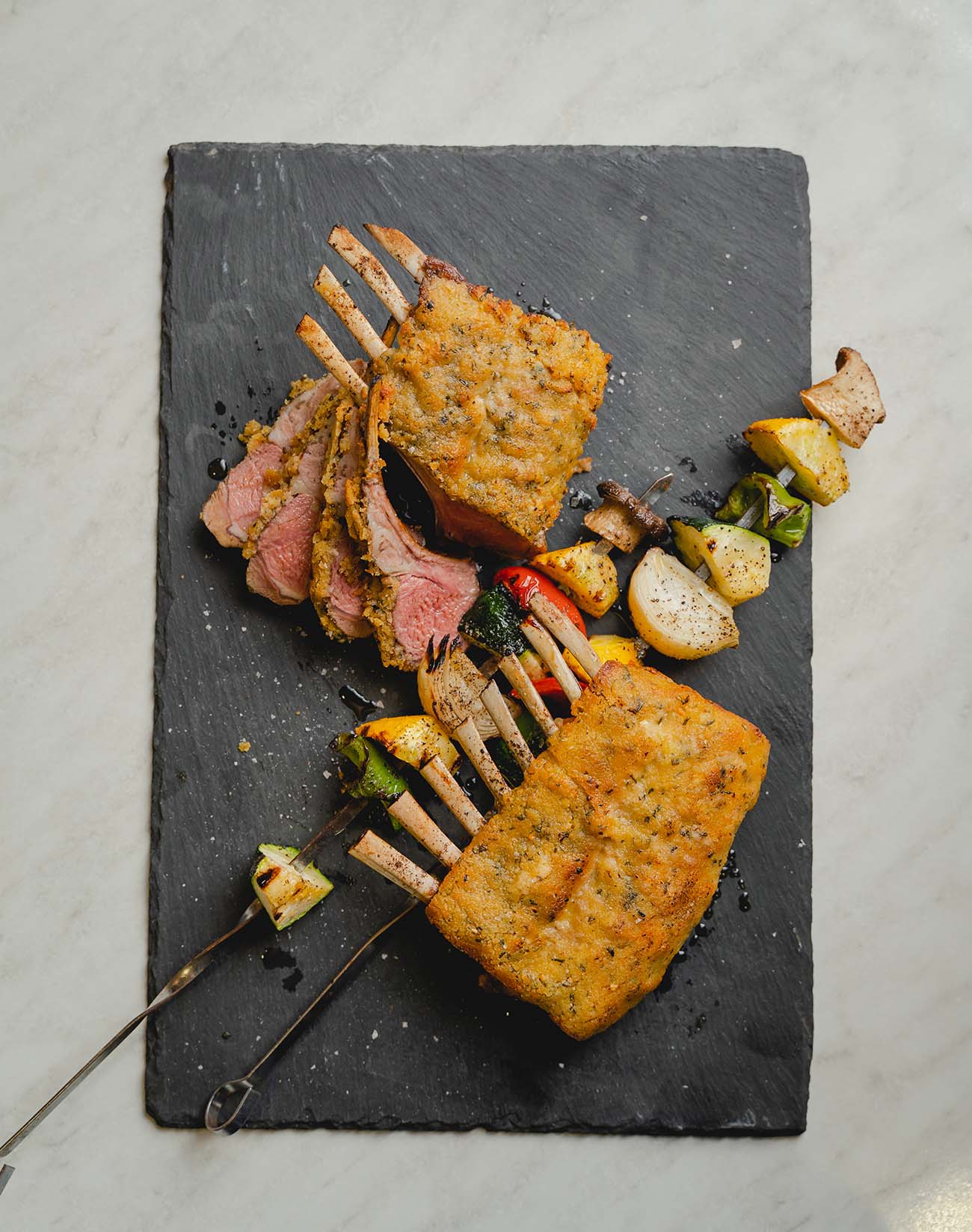 Rak Kambing Bersalut Herba